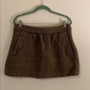 JCrew Tweed Mini Skirt